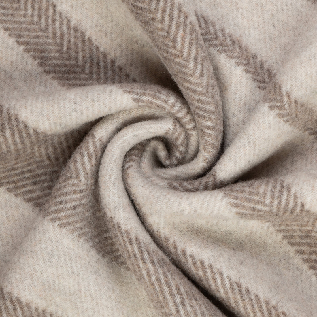 Manta de cachemira y merino (10% cachemira) a rayas · 11