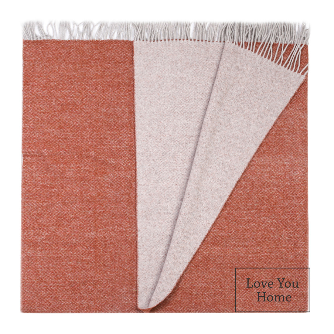 Manta de lana merino reversible · 5